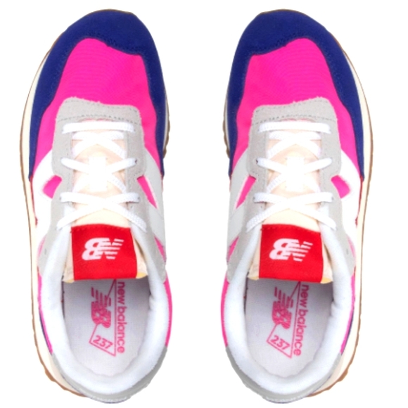 New Balance Other - - New Balance 237 Kids Sneakers ‘Victory Blue & Pink